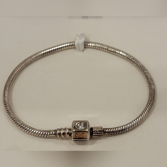 BNIB Genuine Chamila Swarovski Sterling Silver Mothers Day Charm Set - 7.5" - Picture 6 of 10